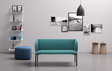Sofas y sillones de diseno moderno para vestibulos, entradas y salas de espera | LIV by Leyform