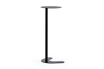 Mesa en forma de C para puf y sofa de estilo modernos Orion
