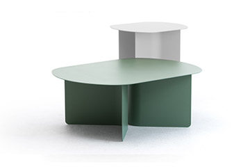 Mesa de cafe de colores con estilo moderno Slim