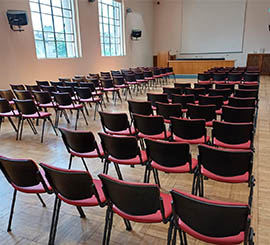 Silla de sala de formacion para congresos y seminarios