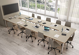 Mesas para reuniones, encuentros y reuniones Arno-4